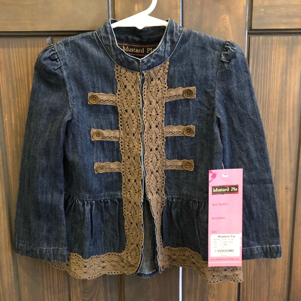 Mustard Pie denim jacket 2T